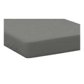 Grey - Side - Belledorm Easycare Percale Fitted Sheet