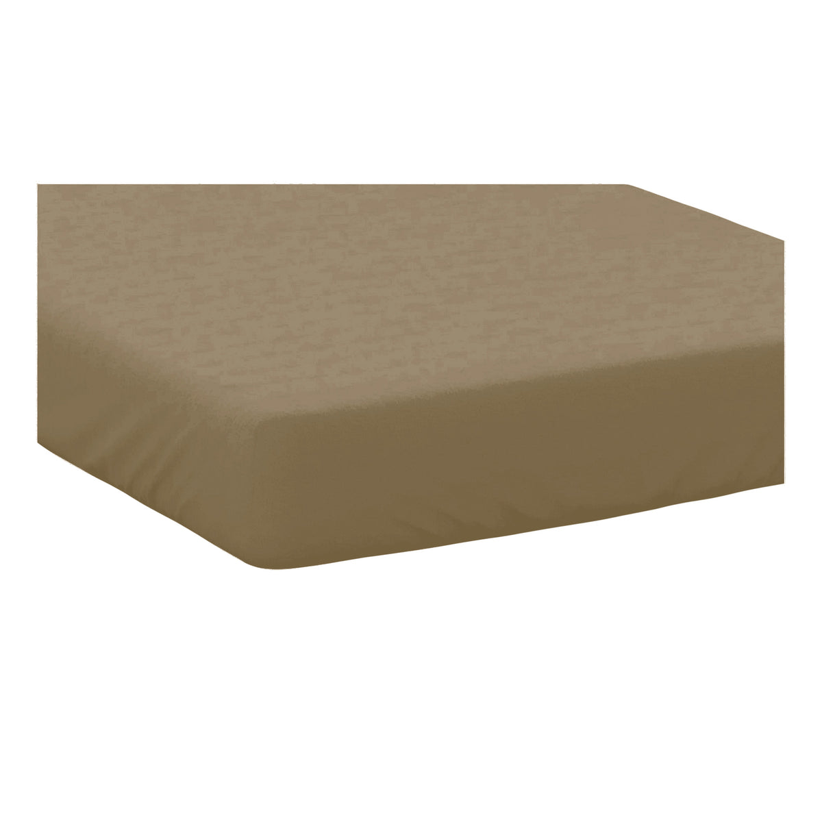 Walnut Whip - Side - Belledorm Easycare Percale Fitted Sheet