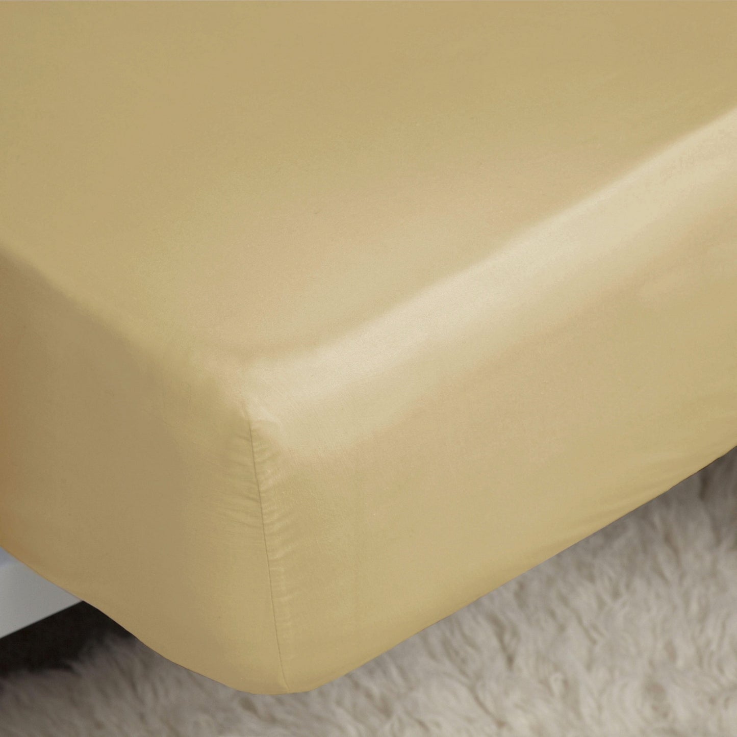 Honeydew - Side - Belledorm Easycare Percale Fitted Sheet