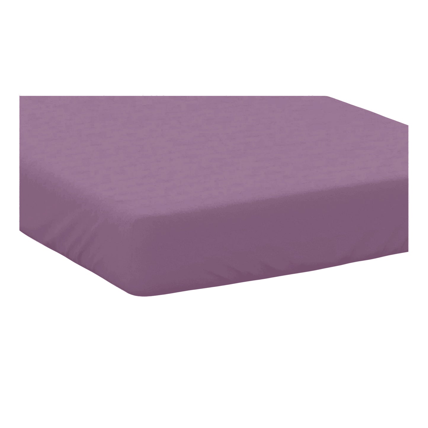 Misty Rose - Side - Belledorm Easycare Percale Fitted Sheet