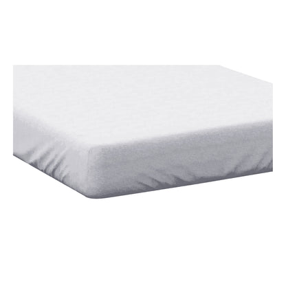 White - Back - Belledorm Easycare Percale Fitted Sheet