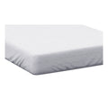 White - Back - Belledorm Easycare Percale Fitted Sheet