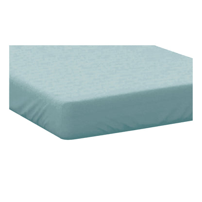 Teal - Side - Belledorm Easycare Percale Fitted Sheet