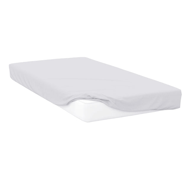 White - Front - Belledorm Easycare Percale Extra Deep Fitted Sheet