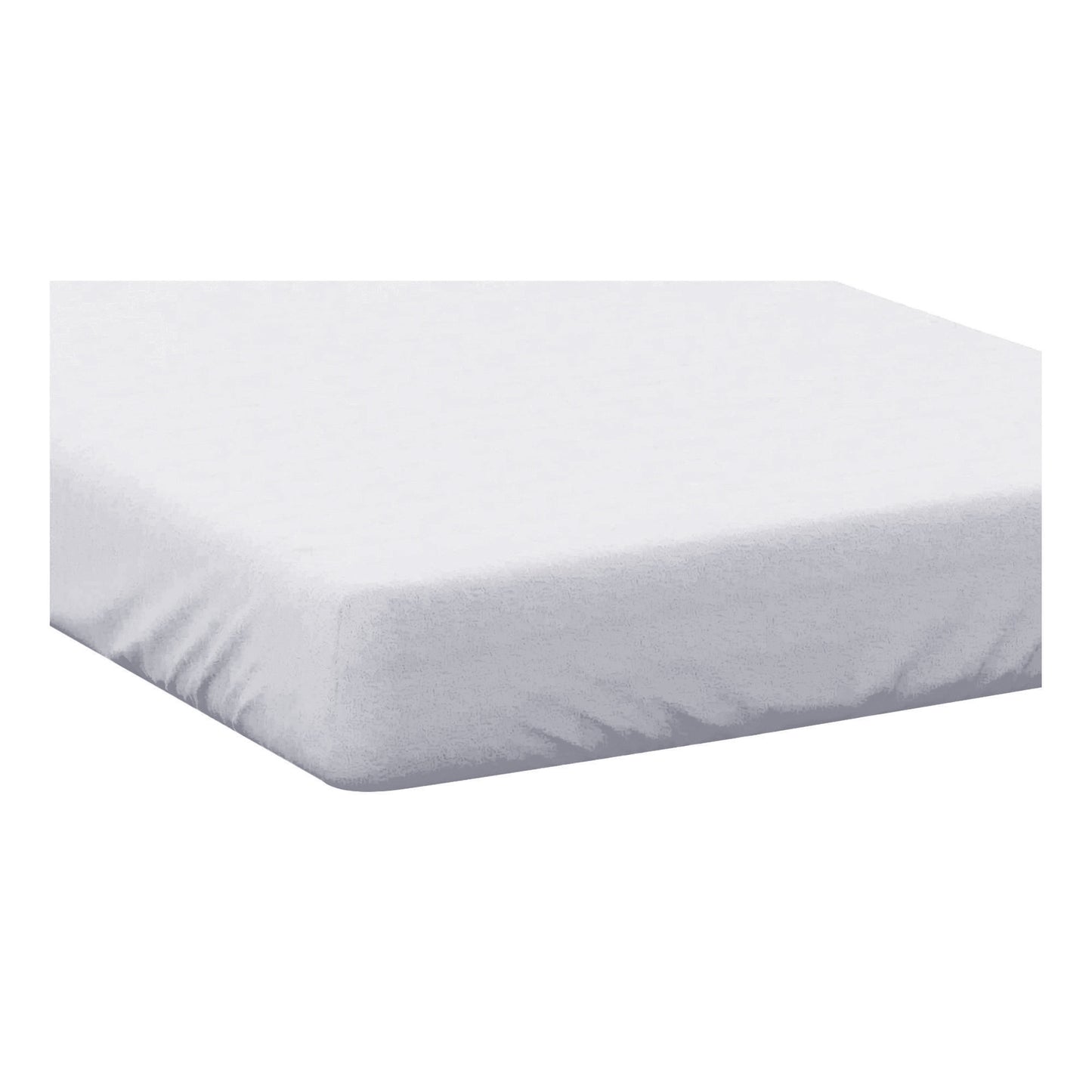 White - Side - Belledorm Easycare Percale Extra Deep Fitted Sheet