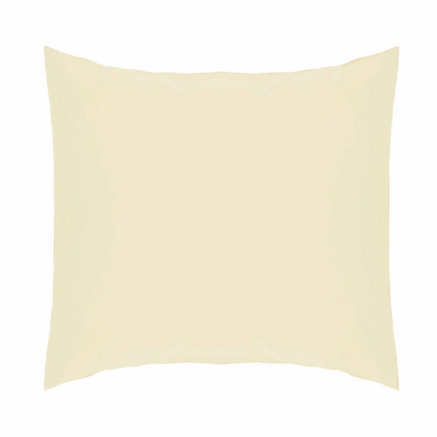 Ivory - Front - Belledorm Easycare Percale Continental Pillowcase