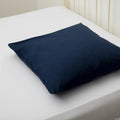 Navy - Front - Belledorm Easycare Percale Continental Pillowcase