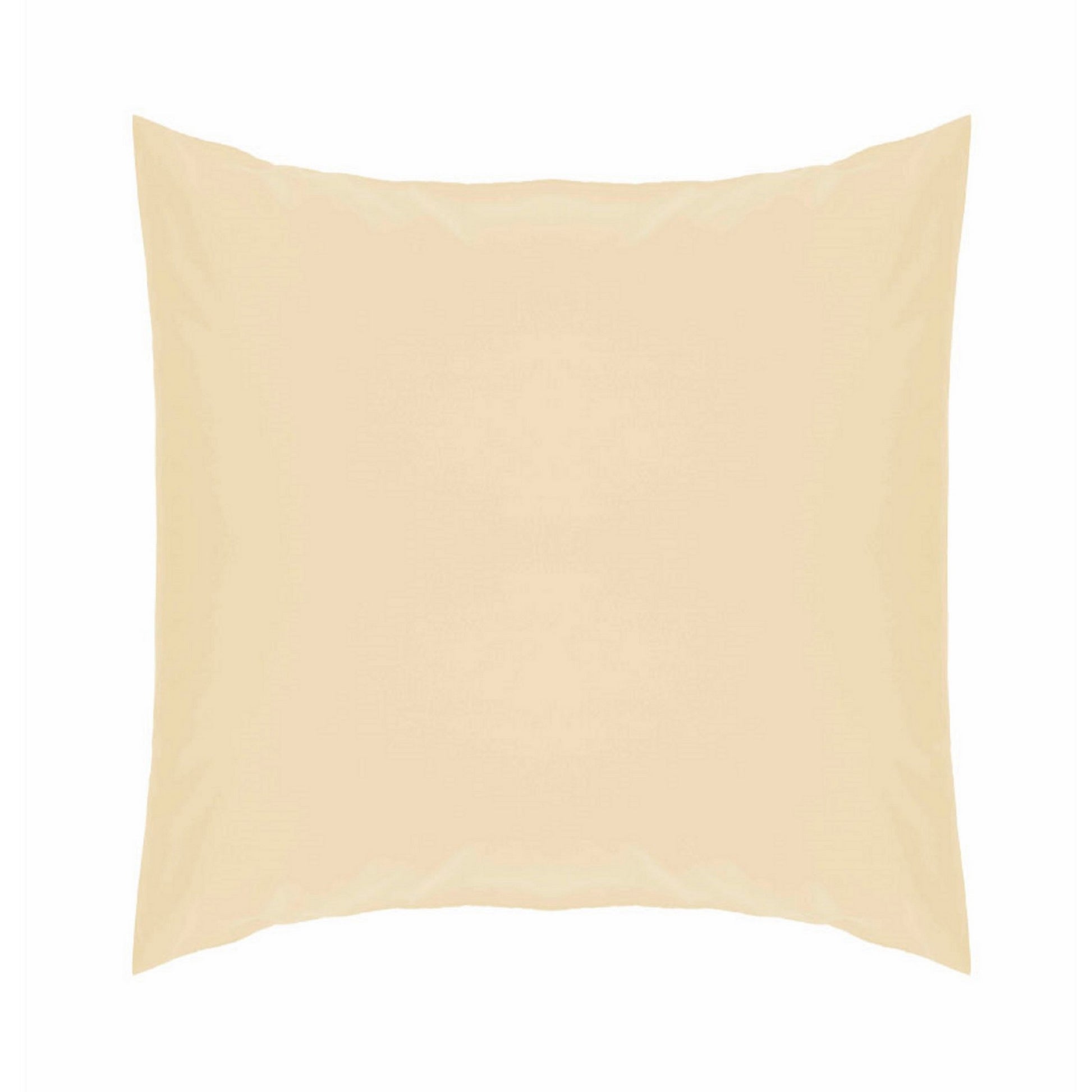Cream - Front - Belledorm Easycare Percale Continental Pillowcase