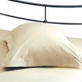 Cream - Front - Belledorm Easycare Percale Oxford Pillowcase