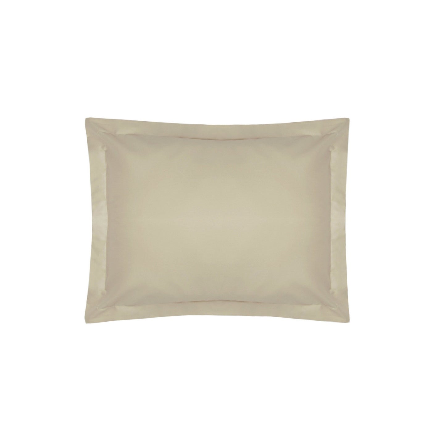 Mushroom - Front - Belledorm Easycare Percale Oxford Pillowcase