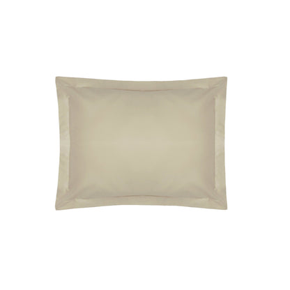 Mushroom - Front - Belledorm Easycare Percale Oxford Pillowcase