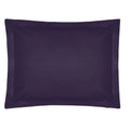 Mauve - Front - Belledorm Easycare Percale Oxford Pillowcase