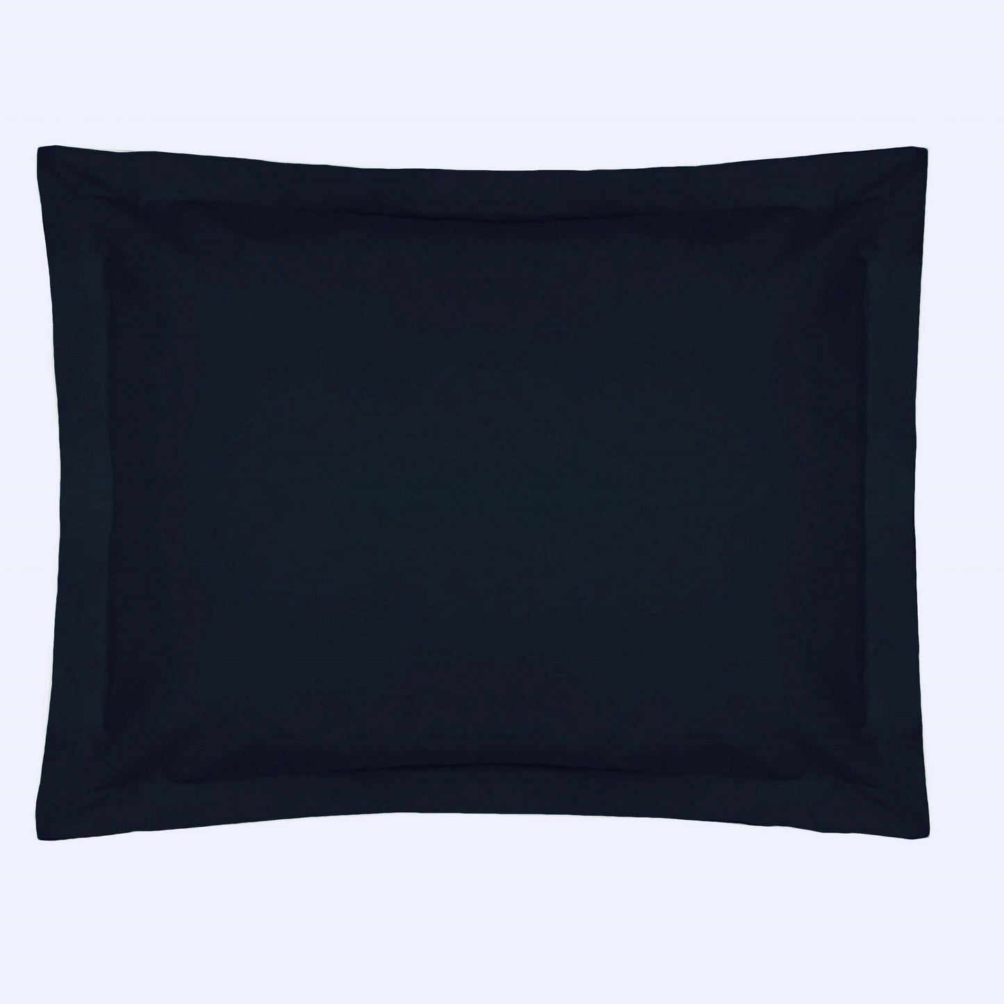 Navy - Front - Belledorm Easycare Percale Oxford Pillowcase