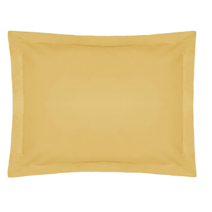 Saffron - Front - Belledorm Easycare Percale Oxford Pillowcase