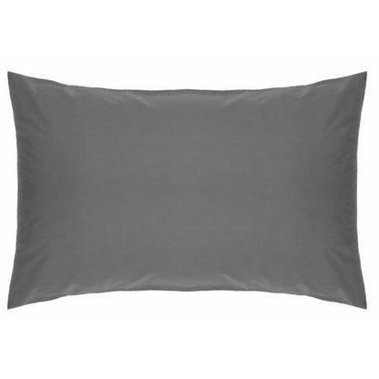 Grey - Front - Belledorm Easycare Percale Housewife Pillowcase