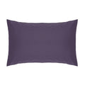 Mauve - Front - Belledorm Easycare Percale Housewife Pillowcase
