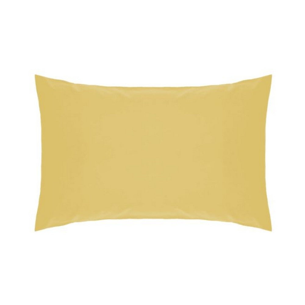 Saffron - Front - Belledorm Easycare Percale Housewife Pillowcase