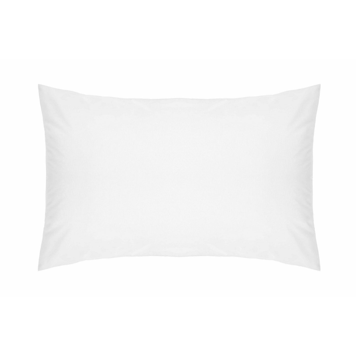 White - Front - Belledorm Easycare Percale Housewife Pillowcase