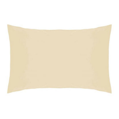 Cream - Front - Belledorm Easycare Percale Housewife Pillowcase