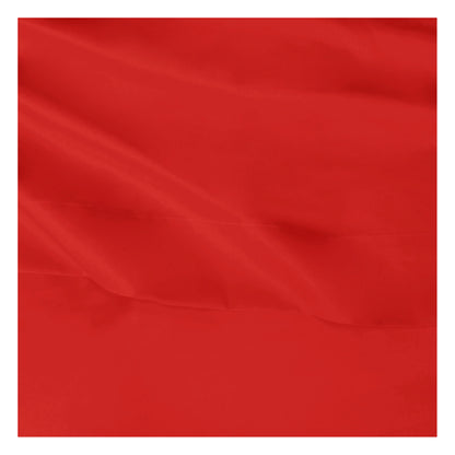 Red - Side - Belledorm Easycare Percale Platform Valance