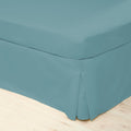 Teal - Front - Belledorm Easycare Percale Platform Valance