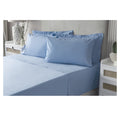Sky Blue - Back - Belledorm Easycare Percale Platform Valance