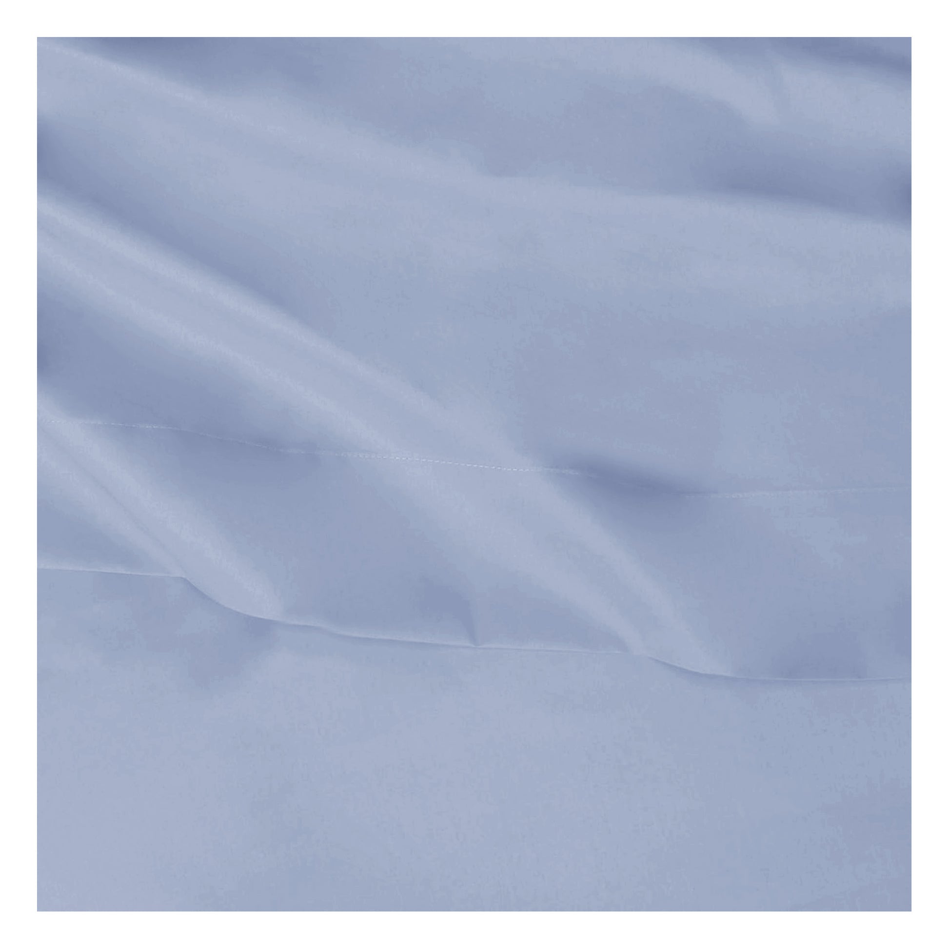 Sky Blue - Side - Belledorm Easycare Percale Platform Valance