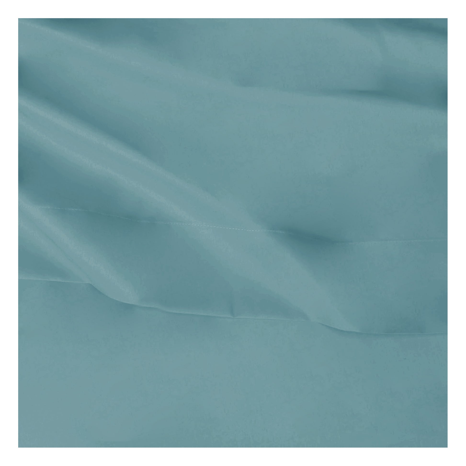 Teal - Side - Belledorm Easycare Percale Platform Valance