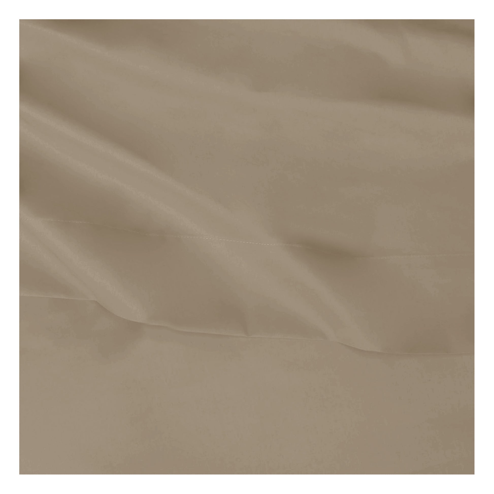 Walnut Whip - Side - Belledorm Easycare Percale Platform Valance