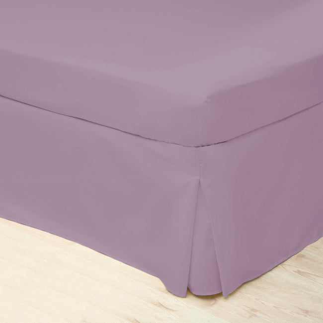 Misty Rose - Front - Belledorm Easycare Percale Platform Valance