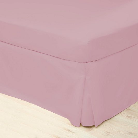 Blush - Front - Belledorm Easycare Percale Platform Valance