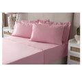 Blush - Back - Belledorm Easycare Percale Platform Valance