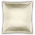 Ivory - Front - Belledorm 100% Cotton Sateen Continental Pillowcase