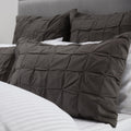 Charcoal Grey - Front - Belledorm Darley Housewife Pillowsham