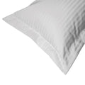 Platinum - Back - Belledorm 540 Thread Count Satin Stripe Oxford Pillowcase