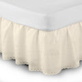 Cream - Front - Belledorm Easy Fit Broidery Anglaise Platform Valance