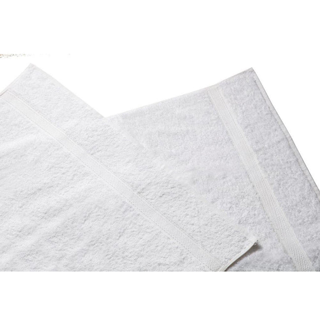 White - Front - Belledorm Hotel Madison Bath Sheet