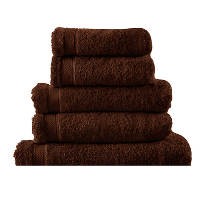 Chocolate - Back - Belledorm Hotel Madison Hand Towel