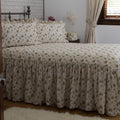 Ivory - Back - Belladorm Bella Mae Fitted Bedspread
