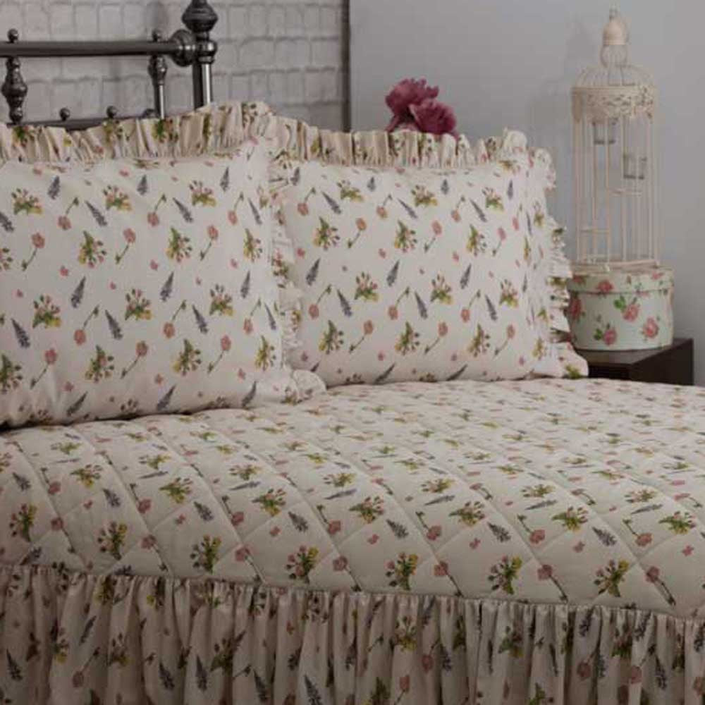 Ivory - Front - Belledorm Bella Mae Pillowcases (Pair)