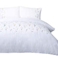 White-Saffron - Front - Belledorm Imogen Duvet Cover Set