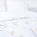 White-Saffron - Side - Belledorm Imogen Duvet Cover Set