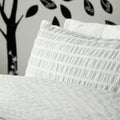 White - Back - Belledorm Lincoln Duvet Cover Set