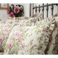 Ivory-Pink-Green - Front - Belledorm Rose Boutique Pillowcase (Pair)