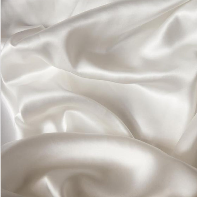 Ivory - Front - Belledorm 100% Mulberry Silk Flat Sheet