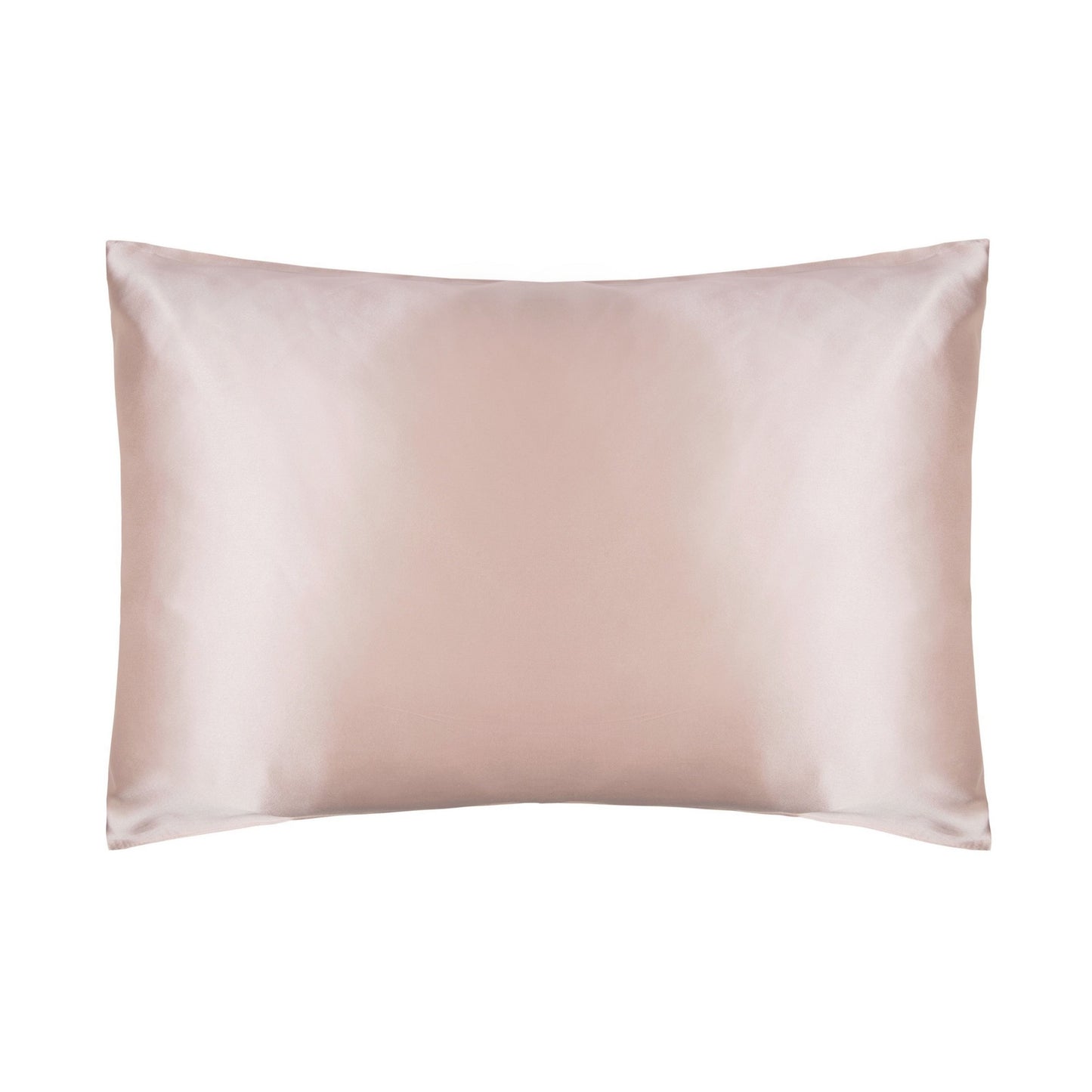 Pink - Front - Belledorm 100% Silk Pillowcase