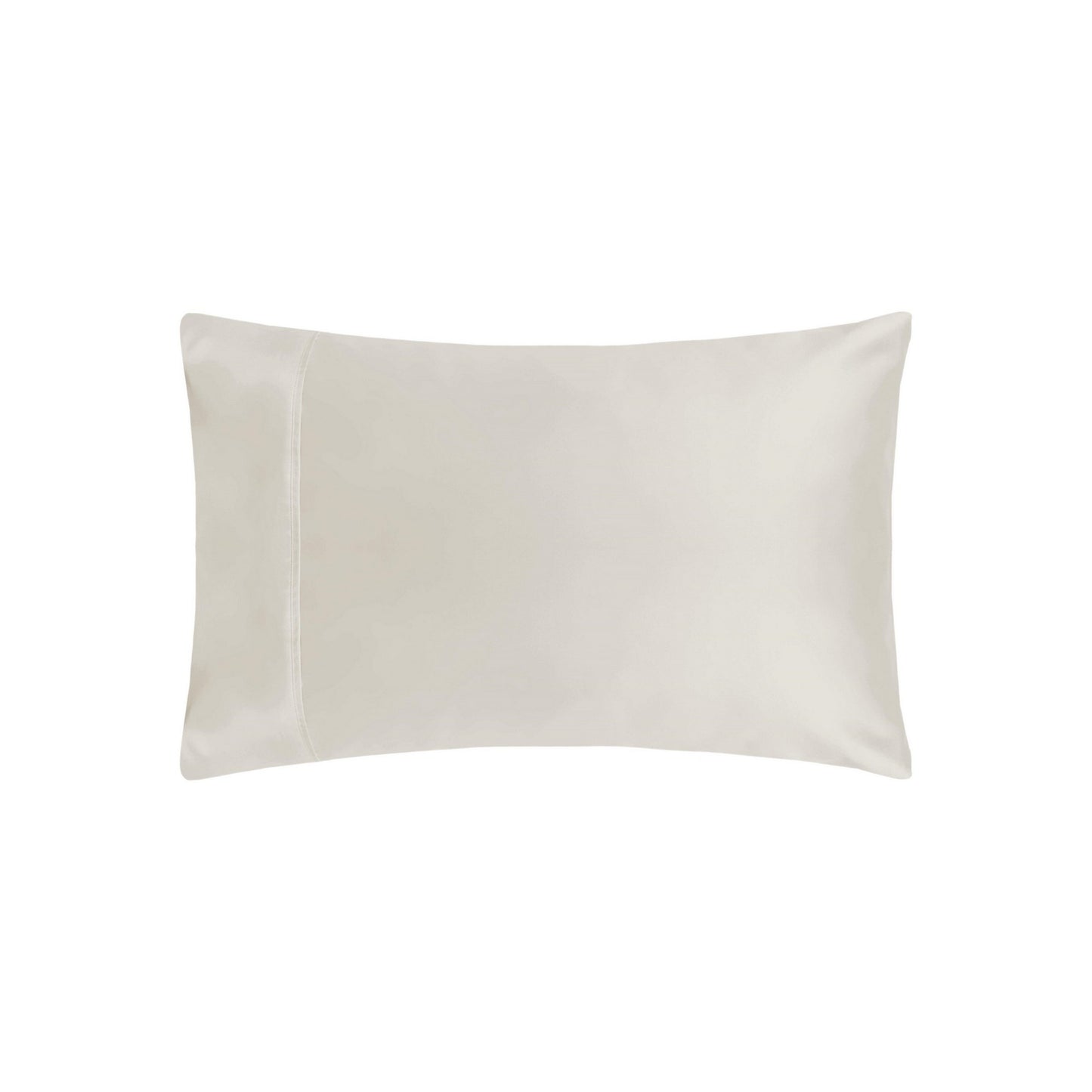Ivory - Front - Belledorm Premium Blend 500 Thread Count Housewife Pillowcase (Pair)
