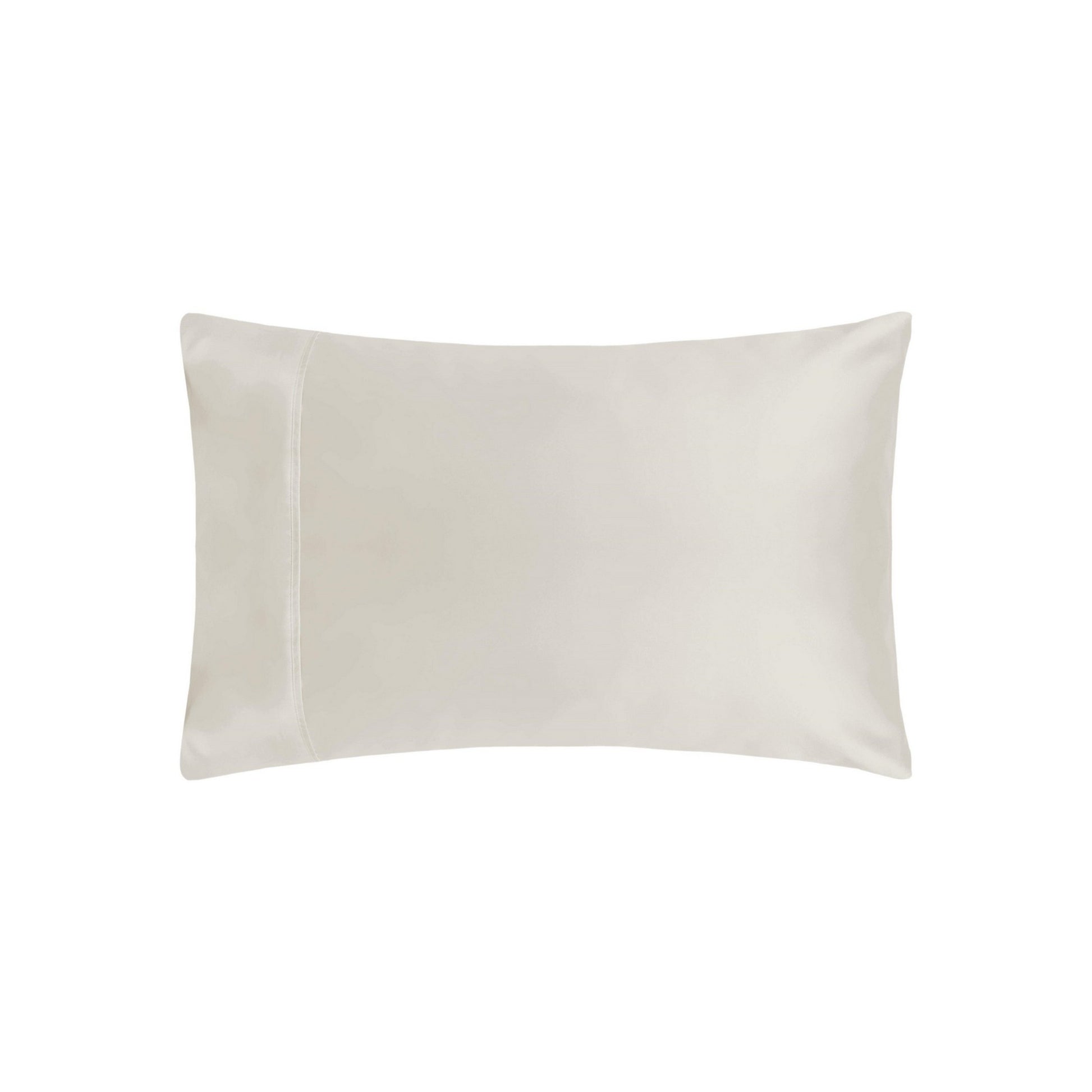 Ivory - Front - Belledorm Premium Blend 500 Thread Count Housewife Pillowcase (Pair)