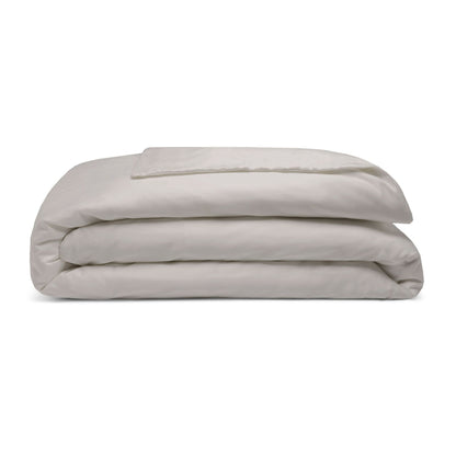 Oyster - Front - Belledorm Pima Cotton 450 Thread Count Duvet Cover