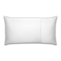 White - Front - Belledorm Pima Cotton 450 Thread Count Bolster Pillowcase
